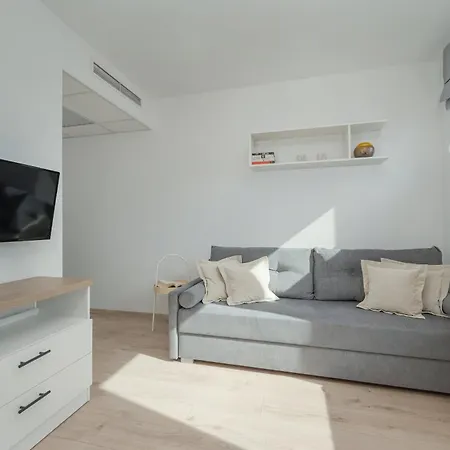Air-conditioned Modern With Parking In The Centre Of By Renters Apartment